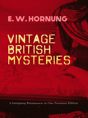 cover image of Vintage British Mysteries – 6 Intriguing Brainteasers in One Premium Edition